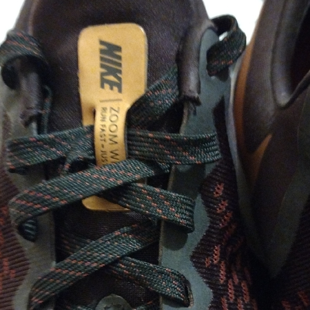 Nike Zoom Ladies Black and Burgundy Athletic Shoes